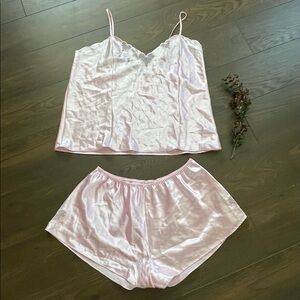 Vintage Valerie Stevens night two piece pajamas